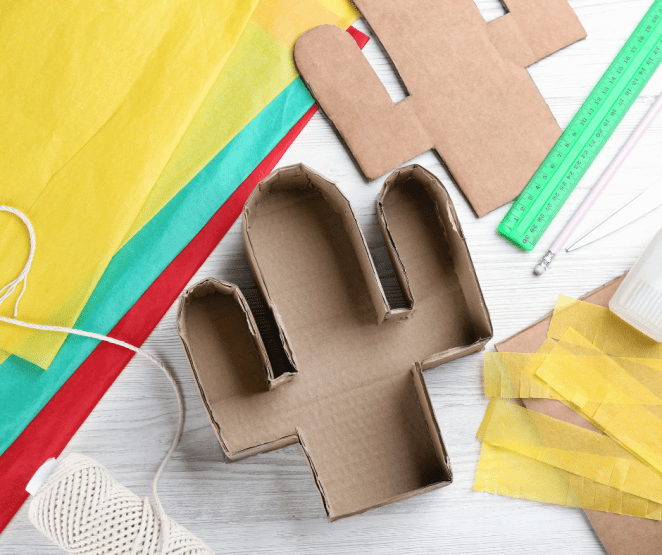 How to Make a Cute DIY Piñata Using Cardboard – I Chug My Wine
